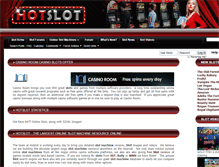 Tablet Screenshot of hotslot.org